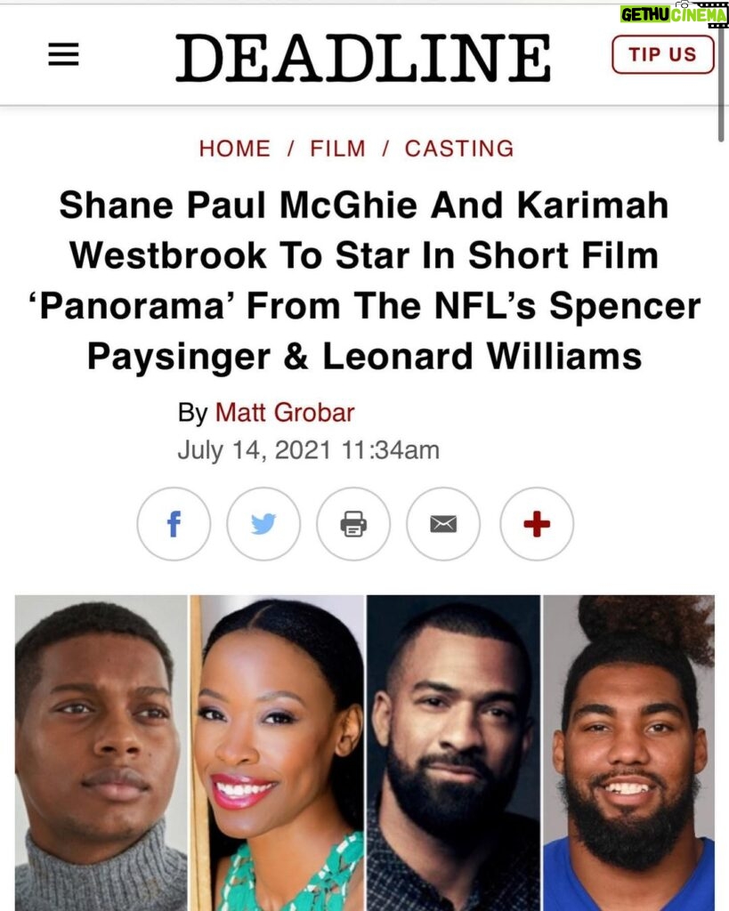 Spencer Paysinger Instagram - PANORAMA - The film, written and directed by former theater director @scottyfelix, is a sense-bending drama that tells the story of Sam (@shanepaulmcghie), a young man grieving the unexpected loss of his Mother (@only1karimah). Upon being hit by a car, Sam is catapulted into a near death experience where his Mother guides him through various chapters of his life. Panorama also stars @thomasqjones (Luke Cage), Myles Cranford (Mindhunter), @maleah.goldberg (On My Block) and @kidkrystian (Foster Boy). Can’t wait for y’all to see this one! (LINK IN BIO)
