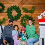 Spencer Paysinger Instagram - Started wearing the suit for Cairos 1st Christmas and it’s turned into somewhat a tradition. Now that I’ve taken my talents to @findyourhilltop via @post21shop, I don’t see this tradition stopping any time soon. The joy [and legit fear] the kids came with is too good to miss! #OldSaintSpence.
