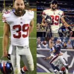 Spencer Paysinger Instagram - Felt uneasy coming back for the 10-year SB reunion. Honestly, I’ve long questioned if friendships built in sports really do stand the test of time. Considering the many different backgrounds found in locker rooms, there’s no way I’m friends with some of these guys if football didn’t set us on early paths that would eventually cross. 10 years removed from the moment that tied us together forever, I was definitely in my head about seeing a lot of guys that are [respectfully] strangers to me now. I’ve always kept up with @markherzlich @henryhynoski and @princeamukamara and know guys like @trthomas24 @therealjustintuck91 and @VictorCruz are one text or DM away but most of the rest?… Strangers Until I walked into the hotel and saw a handful of my guys. All uncertainty dissipated when I let the hugs, handshakes, and smiles speak for me. Falling back into the familiar energy that never left us, I’m glad I saw those ugly faces and can confirm they are without a doubt my friends, teammates, and brothers forever. But overall, I’m gladder (yup, gladder) the reunion gave me a moment to love on 22-year old rookie Spencer. I often discount my past experiences because I’m too focused on what’s next but SpittyP went through fire for me to stand on his shoulders today. I’m working on not leaving him in the past anymore…thanks therapy.