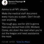 Spencer Paysinger Instagram - I’m fine…but what about Coop?!