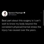 Spencer Paysinger Instagram - I’m fine…but what about Coop?!