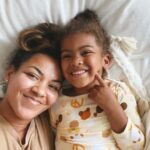 Spencer Paysinger Instagram - The kids pajamas @blairpysngr designed with @clover_baby_kids is now live! Her design is an ode to her childhood, our children, and their hairstyles! And they just so happened to have dropped on her birthday. Proud of you Love, but you know that! LINK IN STORY