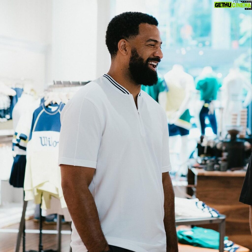 Spencer Paysinger Instagram - Spent time with some dope people in Chicago talking all things @wilson. With them being the oldest American sports brand, everyone has a connection to Wilson considering they’ve likely provided the equipment to all our sports memories. In the few months I’ve been working with them, they’ve displayed a strong sense of identity paired with an eagerness for growth by community. And that community is fueled by athletes turned content creators, entrepreneurs, artists, and beyond. Looking forward to showing y’all what @wilson has coming up! P.S I’m putting all the 60yr olds on notice that I’m nice at pickle ball! S/o to @grid.v for the 📸