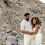 Spencer Paysinger Instagram - Whoever said marriage meant “settling down” was wrong. These pics, five years apart, show one thing that’s everything — THERE ARE NO SIGNS OF “SETTLING DOWN” Thank YOU for giving me US! Happy 5 Love!