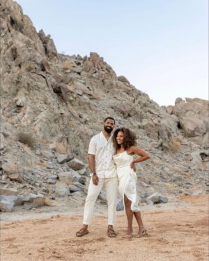 Spencer Paysinger Instagram - Whoever said marriage meant “settling down” was wrong. These pics, five years apart, show one thing that’s everything — THERE ARE NO SIGNS OF “SETTLING DOWN”

Thank YOU for giving me US! Happy 5 Love!