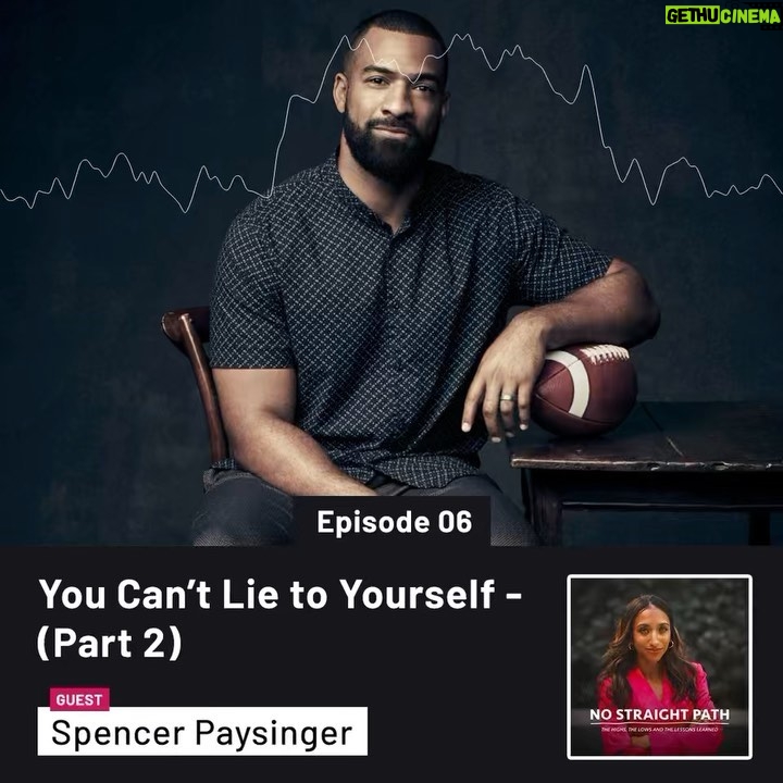 Spencer Paysinger Instagram - Part 2 of my convo with @no_straight_path is live! Link in Story.