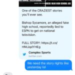 Spencer Paysinger Instagram - B.S High is heading to @tribecafilmfestival !!! Two years ago a text to @alexrichanbach leads to a screenshot from Adam McKay that leads to a cold text to @michaelstrahan, selling to @hbo, and the dynamic directing duo of @travon and @martindesmondroe! Had a blast producing this one. S/O to the gawd @conschwartz @marypilon @ethanj_lewis @meechgolden @achawla1 and the entire team that got this to and through the finish line. …and s/o to @complex for canceling my meeting 30mins before to go with the other guys!