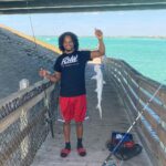 Spoken Reasons Instagram - 1st Post of 2022… Done went out and caught me a damn Bonnethead Shark.. Looks very similar to a Hammerhead. Had to do my research cause at 1st I thought that’s what it was. All I gots to say is this MF’er gave me one of the greatest fights of my life tryna get him out. Pole almost went in the water. Caused a whole scene outchea.. But I came out on top 😂😂😂😂 #FCHW ⚡️ Sarasota, Florida