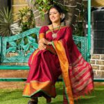 Sreedhanya Instagram – Ma attha Bangaaram ♥️ 

📸 pavan 

#maatthabangaram #etv #telugu #yatasmedia #shooting #location #hyderabad Hyderabad