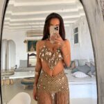 Stéfani Bays Instagram - E a perfeição que é esse look da @emanahandmade? 😍🔥 Mykonos, Greece