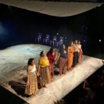 Stacey Leilua Instagram - Basking in the ambience 😝 #TheSavageColoniserShow 🌺❤️‍🔥🥭 Rangatira Q Theatre