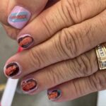 Stacey Leilua Instagram – I don’t think I’ve ever been someone’s nail art before! @aconder13 proving he’s the coolest person on set 💅🏽🎥