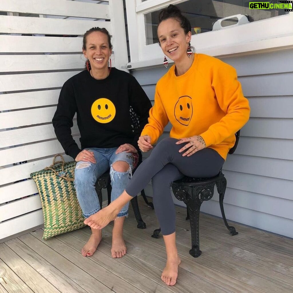 Stacey Leilua Instagram - As we enter into Te Wiki O Te Reo Maori (Maori Language Week) in Aotearoa, I wanted to give props to my amazing friends at @amclothes18 - Go and check them out 🔥 Maia and Ari your mahi is an awesome way to highlight Te Reo in our everyday lives (I’m packing my REO tshirt in my suitcase right now!) ❤🙌🏽 I’m so proud of the mini empire you continue to build as well as being super mamas and fitness queens 💪🏽💋 Keep up the great work, love you both 🥰 (and yes, before you ask, all my friends ARE hot and clever). #TeWikiOTeReoMaori #WomenInBusiness ✨REPOST ✨@amclothes18 ・・・ 😑It’s been quite hard to show up lately 😑 . Between the juggling act of being Māmā, entertaining tamariki in lockdown, doing our mahi, doing our A:M mahi, trying to squeeze in some ‘us’ time (which is usually our korikori tinana/exercise time😉), and all the other things - it’s been an intense couple of weeks!💃🏾 . We’re lucky we have each other to hold things down and share the pakihi/business load 😍 . So if you’re a solo parent, or running a small pakihi/business yourself - kei runga noa atu koe! You’re awesome!🙌🏾 . And let’s remember - however you’re managing to get through lockdown, you’re doing amazingly and we need to give ourselves props ✊🏽 . Kia kaha tonu tātau/Keep up the awesome mahi fam ❤ . #am #amclothes #tereo #tereomāori #māori #languagelearning #adultlearning #arohatiatereo #lovethelanguage #nz #aotearoanz #expandthemind #knowledgeofself #whakapapa #connection #lockdownnz #wegotthis #hewakaekenoa #menemene #māoritanga #nzsmallbusiness #nzsmallbiz #pakihimāori #supportlocalnz #tautokopakihimāori #nzwomeninbusiness #nzclothing #nzdesign