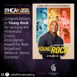Stacey Leilua Instagram – I’m so incredibly proud of our entire #YoungRock team for this. I sat in my kitchen yesterday in my track pants and shed a few tears during @therock speech cos I’m a sook and will never stop feeling the deep gratitude of being a part of all this. We’re only getting started 😉 Season Two coming soon! 👊🏽❤️🌺 @nbcyoungrock @nbc @hollywoodcriticsassociation #YoungRockNumberOne ☝🏽
.
Repost @colloffnicolocasting 
・・・
We want to give a HUGE congratulations 🙌 to everyone in the Cast and Crew of Young Rock, which has won the Hollywood Critics Association Award for Best Broadcast Network Series, Comedy! 🏆 
So well deserved, team! We’re elated for everyone who put their heart and soul into making this project what it is! We are so grateful every day to work on this amazing show. #congrats