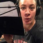 Stacey Leilua Instagram - (No, we’re not recording the remix to GLORIA) 😂 lovely to be back in the studio today doing some voiceover mahi with @bigmouthvoices 🙌🏽🎙💕 Auckland, New Zealand