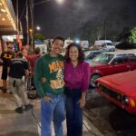 Stacey Leilua Instagram - Sharing this behind the scenes photo with you in honour of Mother’s Day! With one of my wonderful pretend sons the amazing Mr @bradleyconstant on the set of #YoungRock - a snowy Pennsylvania winter which was actually a very balmy Queensland Summer. Gorgeous. Happy Mother’s Day to all the Mamas out there, from another Mama here - I hope you take some time today to reflect on the journey and remember how amazing you are 💕