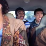 Stacey Leilua Instagram - I think this was after driving around (well, being driven around) the block for the third time in Gabe’s pizza-mobile 😂🍕I think we did pretty well for an impromptu performance 🤷🏽‍♀️😎 What’s the name of our band though? 👀 @tpain @officialjosephleeanderson @bradleyconstant @taj_cross #YoungRock #behindthescenes #tpain #buyyouadrank #mybabyonlydrinksthegoodstuff 🎬🚘