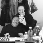 Stacey Leilua Instagram - Missing my Wild Mailes today and reminiscing about the time we took over NYC. Sigh. I look forward to the day I can do it again with you all somewhere somehow. Time travelling through my phone in lockdown and sending love 😂 #WildDogsUnderMySkirt #SohoPlayhouse #NewYork #PacificTheatre 🐕🖤 New York City