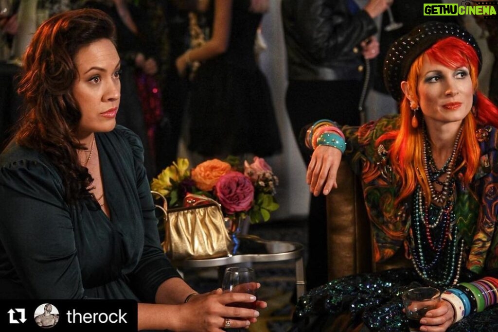 Stacey Leilua Instagram - Welcome to the Young Rock family, @beckylynchwwe 😍😍😍 We love a cameo! Especially when it’s by someone as badass as her ✊🏽 can’t wait to see Episode 1 tomorrow! #YoungRock ❤💪🏽📺🌺 #Repost @therock ・・・ Cool news alert 🚨 Officially welcoming @beckylynchwwe to our YOUNG ROCK cast 🔥🔥 Becky takes on the daunting and FUN task of playing the one and only - the icon Cyndi Lauper. I was right there for Becky’s audition and we were all very impressed at her high level commitment as an actor to become Cyndi Lauper. No easy task, but she worked her butt off and went all in - and crushed it. CAN’T WAIT for you guys to see Becky’s acting debut!!! TOMORROW NIGHT ON @NBC! YOUNG ROCK FRIDAY NIGHT 8:30pm EST @sevenbucksprod #fiercebabyproductions Only on NBC 🔥