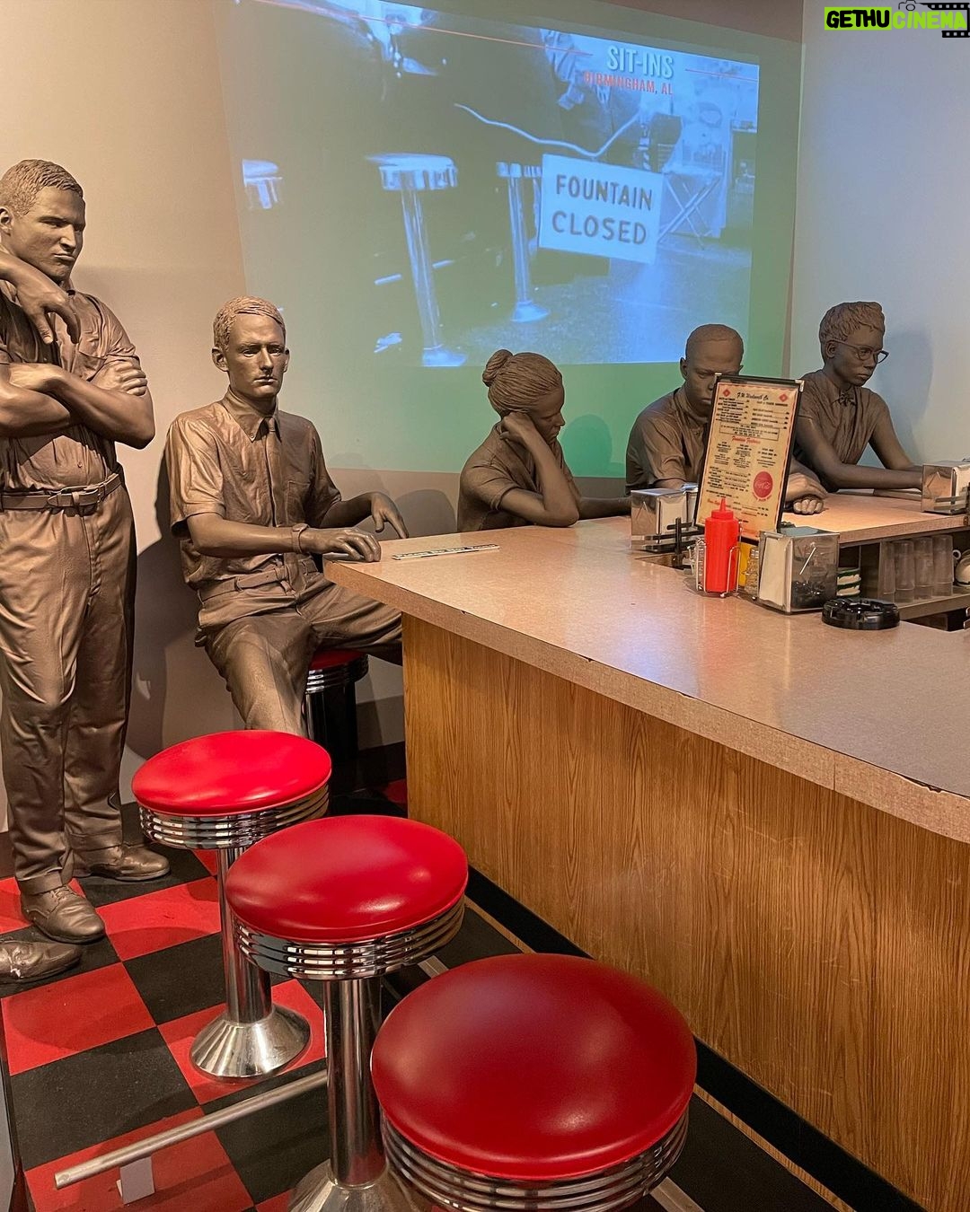 Stacey Leilua Instagram - An unforgettable day ❤️ National Civil Rights Museum