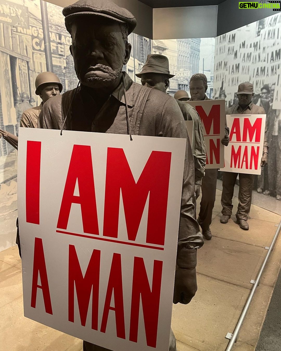 Stacey Leilua Instagram - An unforgettable day ❤️ National Civil Rights Museum