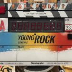 Stacey Leilua Instagram – The day the slate board got a makeover 🎬😍 #YoungRock ❤️ Village Roadshow Studios