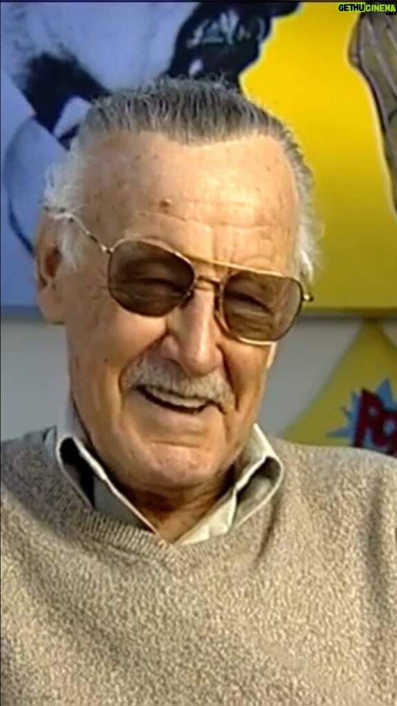 Stan Lee Instagram - Yet another way Stan was ahead of the times: He pioneered the standing desk trend AND working from home half a century ago! 😂 Hear him discuss his penchant for typing outside in the sun at his Long Island home in this 2006 interview. #StanLee #WorldTypingDay