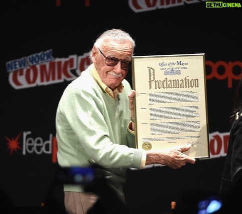 Stan Lee Instagram - It’s Stan Lee Day! 🎉 (Actually, it’s one of many.) New York City named October 7th as Stan Lee Day in 2016. It’s a special commemoration because Stan was born and raised in the Big Apple. 🗽 #StanLee #StanLeeDay