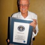 Stan Lee Instagram - TRIVIA + GIVEAWAY! World record holder 🤝 World's smallest Did you know? Stan Lee held at least 5 Guinness World Records! 🤯 Here's another record: @superimpulse crafted the world's tiniest Stan figures – swipe to see them! – and the first 3 fans who answer the below question correctly in the comments win 2 of them. Here we go: 🤔 Most fans would say Stan was a tall man. What's the difference in height to the nearest inch between the real Stan Lee and one of the tiny Stan figures in the video shared here? 🤔 *Answers must be posted by 3pm PST on 8/29/22; winners will be chosen then. Giveaway open to those 18 and over with a US mailing address. This giveaway is not sponsored, endorsed, or administered by Instagram. For terms and conditions, visit: bit.ly/POWSIGiveaway #StanLee100 #StanLee