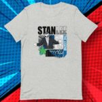 Stan Lee Instagram - GIVEAWAY TIME❗️ Celebrate Stan’s centennial year in style! Enter to win one of three terrific Stan prize packs, all of which include exclusive items, a gift card, and more. 🎁 Tap the link in stories to enter or visit: bit.ly/SLTeeTourneyGiveaway This giveaway coincides with our Tee Tourney! Swipe for the beginning bracket and head to @excelsiorbystan stories to vote on your favorite tees every other day AND get a sneak peek at potential new designs. The winner will be crowned April 3! *Giveaway open to those 18 & older with a US mailing address. This giveaway is not sponsored, endorsed, or administered by Instagram. Rules and conditions apply. #StanLee #MarchMadness