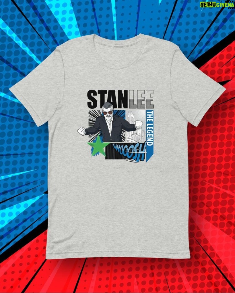 Stan Lee Instagram - GIVEAWAY TIME❗️ Celebrate Stan’s centennial year in style! Enter to win one of three terrific Stan prize packs, all of which include exclusive items, a gift card, and more. 🎁 Tap the link in stories to enter or visit: bit.ly/SLTeeTourneyGiveaway This giveaway coincides with our Tee Tourney! Swipe for the beginning bracket and head to @excelsiorbystan stories to vote on your favorite tees every other day AND get a sneak peek at potential new designs. The winner will be crowned April 3! *Giveaway open to those 18 & older with a US mailing address. This giveaway is not sponsored, endorsed, or administered by Instagram. Rules and conditions apply. #StanLee #MarchMadness