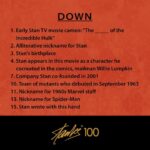 Stan Lee Instagram - It’s National Crossword Puzzle Day, and what better way to celebrate than with a Stan Lee-themed puzzle? How quickly can you complete this clever crossword? Swipe left for the clues, and the 4th image is the answer key. #StanLee100 #CrosswordPuzzleDay