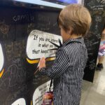 Stan Lee Instagram - Thank you to everyone who stopped by our booth at @comicconla this weekend! We loved hearing your memories of Stan, reading your messages on our centennial wall, and simply celebrating his legacy with you. It’s wonderful to see Stan’s memory live on through fans of all ages, especially as we approach the 100th anniversary of his birth this month. #StanLee