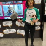 Stan Lee Instagram - Cosplayers 🤝 the Little Stan Lee plush Stop by booth 1127 at @comicconla today and tomorrow to snap a photo with the plush, sign our centennial message wall, make your own customized t-shirt and more! #StanLee100 #StanLee