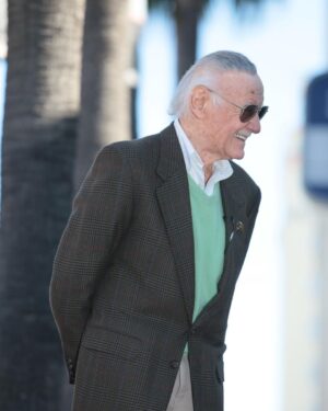 Stan Lee Instagram - Pictures of Smilin’ Stan never fail to make us smile 😊

These snapshots are from Stan’s Hollywood Walk of Fame star ceremony in 2011.
#StanLee #WorldPhotoDay #FlashbackFriday