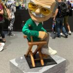 Stan Lee Instagram - 🤩 @ironstudios’ 3 foot tall Stan Lee statue ventured out of the convention center and greeted fans in San Diego on its way to make a cameo at @bangbangsd last night! #StanLee #SDCC