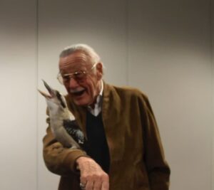 Stan Lee Instagram - We can't get enough of Stan's reaction to hearing this Kookaburra during his trip to Australia in 2012. 🙂 #StanLee #WorldWildlifeDay