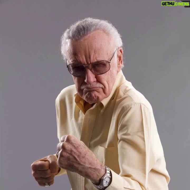 Stan Lee Instagram - Stan always loved to strike a pose... actually, several! #StanLee