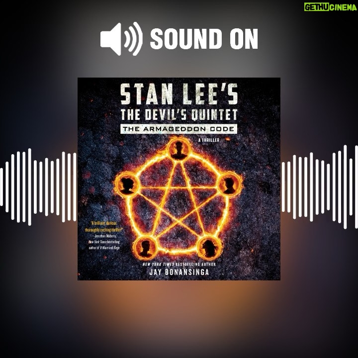 Stan Lee Instagram - Stan's curiosity led him to constantly explore new territory, and he had a fervent interest in examining the struggle of good vs. evil. Stan incorporated both those points into a unique story he wrote a few years ago called The Devil's Quintet. Today, we celebrate the release of The Devil's Quintet audiobook AND novel – turn your sound on to hear an excerpt of the audiobook read by Charles Everett! Stan collaborated early on in the process with New York Times best-selling author @jbonansinga on this bold new superhero series that considers questions deeper and darker than most of Stan's work. The story follows a diverse special ops unit who are unexpectedly offered a bargain by the Devil after their top-secret mission goes south. Basically, he'll save their lives – in exchange for giving them unearthly powers to do his evil bidding. They accept, but the team does things their own way, all while trying not to let their hellish new abilities corrupt them. Sound intriguing? Stan made sure it was! Visit our stories for links to dive into The Devil's Quintet in both audio and book form! #StanLee #TheDevilsQuintet #TheArmageddonCode