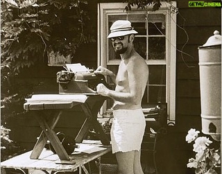 Stan Lee Instagram - Weekend throwback to Stan pioneering the work from home trend decades ago. 😂 When the weather was nice, he could sometimes be found clicking away on a trusty typewriter in his backyard, working on comics and his tan at the same time. Swipe to see Stan’s tried and true two-finger typing style, which he retained even after computers became the norm! #StanLee #WorldTypingDay