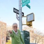 Stan Lee Instagram - What’s the proper way to unveil a new wax figure of the legendary Stan Lee? With a whirlwind cameo tour in his hometown of NYC, of course! @madametussaudsusa’s new figure wonderfully pays homage to Stan’s legacy, and we loved seeing fans join in the fun and share memorable moments with it across the city! Starting this Thursday, November 25th, fans can visit this captivating celebration of Stan at Madame Tussauds on 42nd Street in – where else? – the Marvel Hall of Heroes! ‘Nuff said. #StanLee #MadameTussaudsNewYork