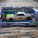Stan Lee Instagram - GIVEAWAY TIME! 😎 Stan Lee probably loved to drive as much as he loved to walk. He zipped around cities on the east and west coasts for decades, on and off screen! In honor of his drive (get it?), 3 lucky fans will win a 1963 Lincoln Continental die-cast metal collectible with a Stan figure from @jadatoys – swipe to see it! To enter: 🚙 Like this post 🚙 Follow @therealstanlee and @jadatoys 🚙 Tag the biggest Stan fan in your life and #StanLee100 in a comment Since it would have been Stan’s 100th birthday in December, this giveaway will be open for 100 hours, starting now and ending Friday, April 1 at 1pm PST. #StanLee #StanLee100 *Giveaway open to those 18 & older with a US mailing address. This giveaway is not sponsored, endorsed, or administered by Instagram. For terms and conditions, visit: bit.ly/powjada