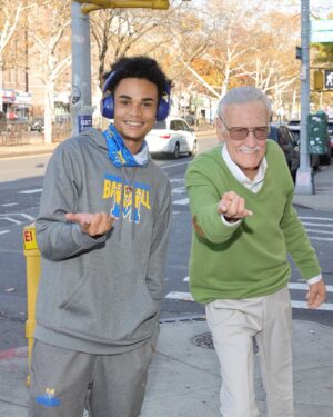 Stan Lee Instagram - What’s the proper way to unveil a new wax figure of the legendary Stan Lee? With a whirlwind cameo tour in his hometown of NYC, of course!

@madametussaudsusa’s new figure wonderfully pays homage to Stan’s legacy, and we loved seeing fans join in the fun and share memorable moments with it across the city!

Starting this Thursday, November 25th, fans can visit this captivating celebration of Stan at Madame Tussauds on 42nd Street in – where else? – the Marvel Hall of Heroes! 
‘Nuff said.
#StanLee #MadameTussaudsNewYork