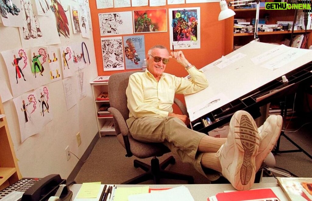 Stan Lee Instagram - Boss vibes from Stan The Man, ca. the early 2000s #StanLee #BossDay