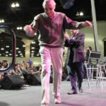 Stan Lee Instagram - It’s @comicconla weekend, so naturally we had to share some snaps from a few years back of Stan on stage in his element. 💥 #StanLee #LAComicCon