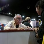 Stan Lee Instagram - Stan x SDCC Stan attended San Diego Comic-Con for years. He loved spending time with friends and colleagues, speaking on panels, and, of course, meeting fans! We always enjoy hearing your stories of meeting The Man. In honor of #SDCC opening today, if you ever spotted or spoke to Stan at the convention, tell us all about it in the comments! #StanLee #tbt
