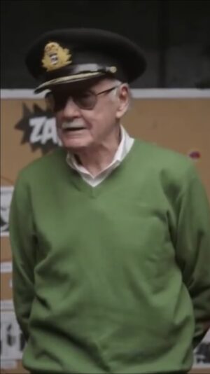 Stan Lee Instagram - “I’m going to tell you a secret, here’s the reason the [Marvel] movies make so much money: My cameo.” -Stan in an interview many years ago 🤣

In honor of the Oscars and the Best Cameo category Stan never got, here’s a throwback to The Man teaching the art of cameo acting for a 2015 Audi commercial. 
#StanLee #Oscars