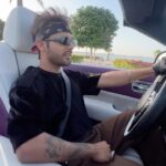 Stebin Ben Instagram - #Jaana in DUBAI See you DUBAI tonight @mantisdubai #LongDrives #RolceRoyce #Dubai