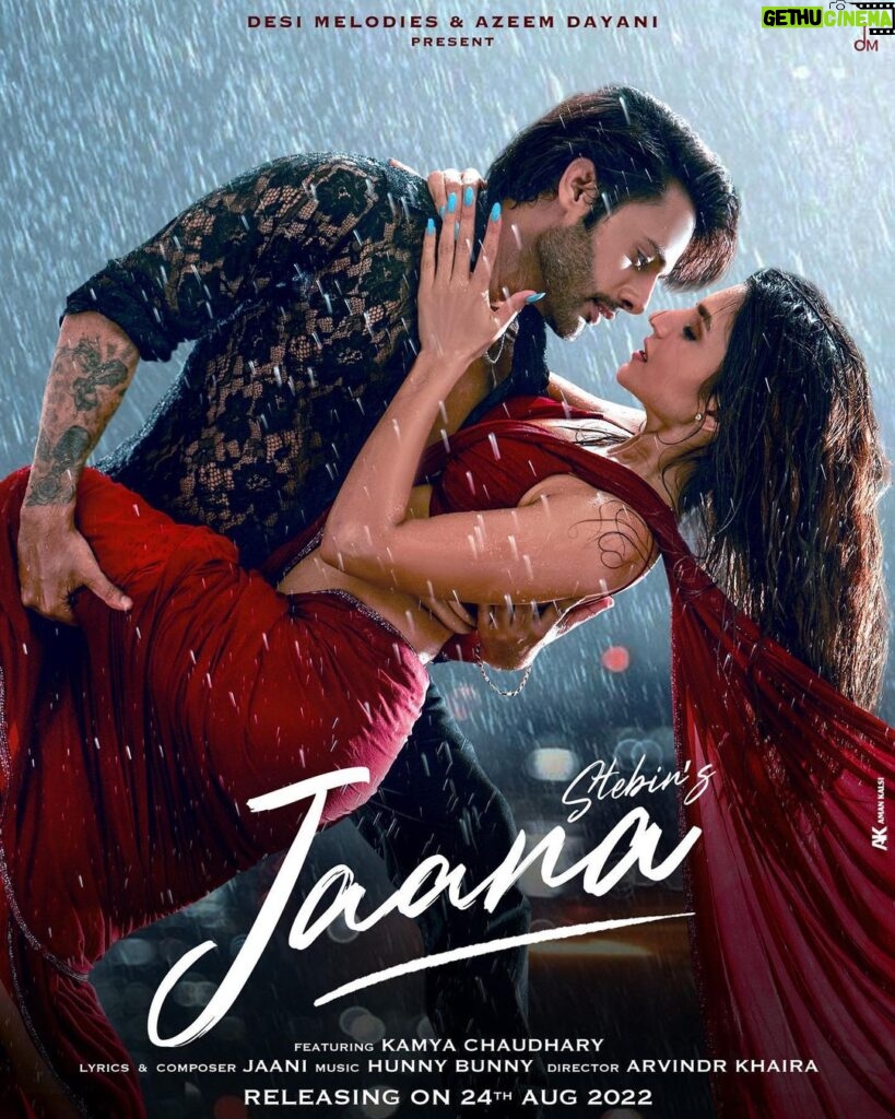 Stebin Ben Instagram - Soundtrack of the season is here - #Jaana out on 24th August 2022! 🌧️ Ft .@kamyachoudhary And my first one with best trio @jaani777 @arvindrkhaira @azeemdayani ❤️ @hunny777__ @bunny555__ @desimelodies @rajitdev #DesiMelodies #stebinben #Jaani