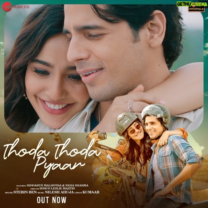 Stebin Ben Instagram - My song ‘Thoda Thoda Pyaar’ with @sidmalhotra & @nehasharmaofficial is now out on youtube ❤️ My Valentine’s Day gift for you all .. ❤️Give your love .. Directed by @boscomartis Music by @nileshahujaofficial Penned by @kumaarofficial @zeemusiccompany @anuragbedii #zeemusicoriginals #stebinben #thodathodapyaar